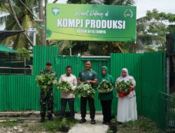 Dandim Abdya Manfaatkan Pekarangan Rumdis jadi Sentra Produksi Pertanian dan Pangan