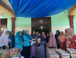 Peluk Luka Korban Kebakaran Kota Fajar, Ketua TP PKK Ny. Nafisah Mirwan Salurkan Bantuan Kemanusiaan