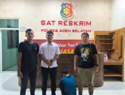 Ngeri..! Predator Seksual Berhasil Ditangkap Satreskrim Polres Aceh Selatan, Anak – Anak Jadi Korban