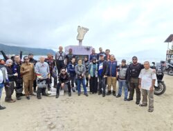 Puluhan Rombongan Bikers IMBI Pengda Aceh dan KTM Adventure Indonesia jalan-jalan ke OTDW Wisata legenda Tapaktuan Tapa di Aceh Selatan
