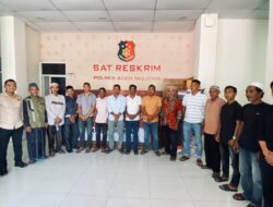 Restorative Justice: Satreskrim Polres Aceh Selatan Fasilitasi Perdamaian Warga Sawang