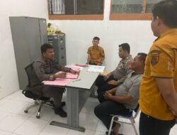 Unit Gakkum Satlantas Polres Aceh Selatan Serahkan Tersangka dan barang Bukti Kecelakaan Lalu Lintas ke Kejaksaan