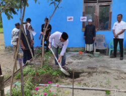 Peletakan Batu Pertama dan Peresmian Kantor Baru Badan Usaha Milik Gampong (BUMG) Sinar Rejeki Mandiri