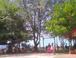 Antusias Anak- anak Bermain, Fasilitas Ruang Terbuka Hijau (RTH) Tapaktuan Perlu Perhatian Pemerintah Daerah   