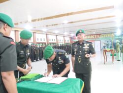 Letkol Inf Andrino Dwitama N Lubis Resmi Komandoi Kodim 0107/Aceh Selatan