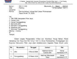 Jelang Idulfitri, Pemkab Pidie Jaya Gelar Pasar Murah untuk Stabilkan Harga Bahan Pokok