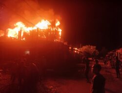 Kebakaran Dini Hari di Aceh Selatan, 13 Ruko di Kota Fajar Hangus