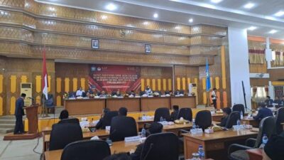 Empat Paslon Bupati dan Wakil Bupati Aceh Selatan Paparkan Visi Misi dihadapan Anggota DPRK