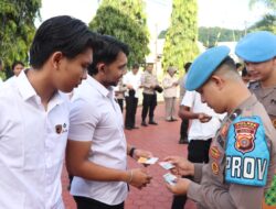 Sipropam Polres Aceh Selatan Gelar Gaktibplin, Waka Polres Pimpin Langsung Pemeriksaan Disiplin Personel