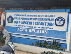 463 Siswa Terancam Terdampak, SMPN 1 Tapaktuan Putus Kerja Sama Mitra MBG