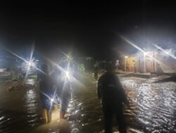 Banjir di Ladang Rimba Mulai Surut, Kendaraan Sudah Bisa Melintas