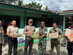 Perkuat Sinergi TNI–Polri, Kapolres Aceh Selatan Tinjau Kesiapsiagaan Bencana dan Apresiasi Relawan Penggalangan Dana
