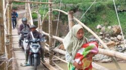 5 Bulan Terabaikan, Jembatan Wih Kanis Tak Kunjung Diperbaiki, 14 Desa di Mesidah Bertaruh Nyawa