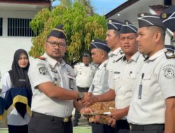 14 Pegawai Lapas Blangpidie Naik Pangkat, Kalapas Tekankan Integritas dan Profesionalisme