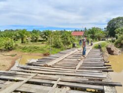 PUPR Aceh Barat Akan Rehap Jembatan Penghubung Desa Panton Makmur dan Alue Batee