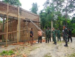 Danrem 012 Tinjau Pembangunan KDKMP Simeulue, Proyek Diharap Dongkrak Ekonomi Warga