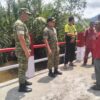 Gotong Royong TNI dan Warga, Jembatan Pasi Rasian Tuntas Dibangun dalam 16 Hari