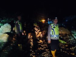Hujan Deras Picu Longsor di Aceh Selatan, Polisi Bergerak Cepat Amankan Jalur Nasional