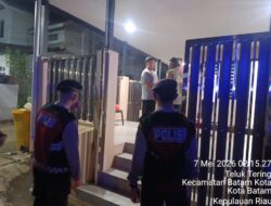 Respons Cepat Piket Patroli Satsamapta Polresta Barelang Tindaklanjuti Laporan Keributan Melalui Call Center 110