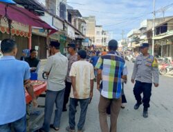 Polres Pidie Jaya Intensifkan Pengamanan dan Pengaturan Lalu Lintas Saat Meugang Idul Adha 2026