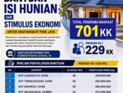 701 Keluarga Mulai Bangkit: Rp1,8 Miliar Bantuan Isi Hunian dan Stimulus Ekonomi Mengalir ke Warga Pidie Jaya