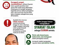 Prostitusi di Bumi Syariat Masih Terjadi, Ogek Agus: “Jangan Jadikan Syariat Islam Sekadar Slogan”