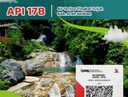 API Awards 2026: Aceh Selatan Ajak Masyarakat Vote Air Terjun Tingkat 7