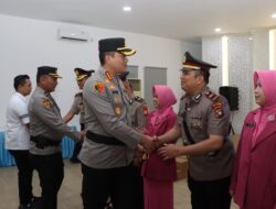 Kombes Anggoro Wicaksono Pimpin Sertijab di Polresta Barelang, Tekankan Profesionalisme Polri