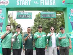 Wali Kota Medan Rico Waas Ikut Lari di Milo Activ Indonesia Race 2026, Ribuan Peserta Padati Lapangan Benteng