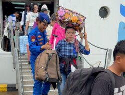 Polresta Barelang Pastikan Keamanan Arus Penumpang KM Kelud di Pelabuhan Batu Ampar