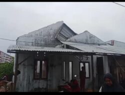 Puluhan Rumah Rusak Diterjang Angin Puting Beliung di Pidie Jaya, Bantuan Darurat Mulai Disalurkan