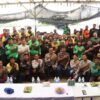 Polresta Barelang Gelar Bakti Sosial Pembagian Oli dan Cuci Kendaraan Gratis untuk Driver Online Batam