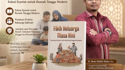 Dari Ruang KUA ke Dunia Literasi, H. Roni Haldi Luncurkan Buku ke-28 “Fikih Keluarga Masa Kini”