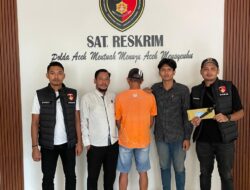 Respon Cepat Laporan Korban, Satreskrim Polres Aceh Selatan Amankan Terduga Pelaku KDRT