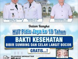 Senyum yang Dinanti Bertahun-Tahun, Pidie Jaya Gelar Operasi Bibir Sumbing Gratis untuk Anak-anak dari Keluarga Kurang Mampu