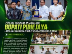 Perkuat Jejaring Antarwilayah, Bupati Pidie Jaya Jajaki Kerja Sama Strategis dengan Serdang Bedagai