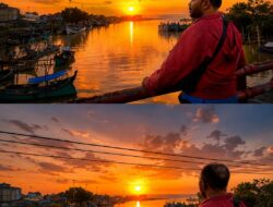 Senja Emas di Pante Raja, Permata Tersembunyi Pidie Jaya yang Mulai Mencuri Perhatian
