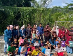 Organisasi Kepemudaan dan Mahasiswa Gelar Bakti Sosial dan Permainan Edukatif di Gampong Lhok Rukam, Tapaktuan