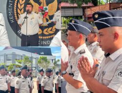 Komitmen Pelayanan Prima, Kasubsi Bimbingan Kegiatan Pimpin Apel Pagi Rutan Batam