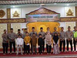 Polres Aceh Selatan Peringati Tahun Baru Islam 1448 H dengan Santunan Anak Yatim dan Doa Bersama