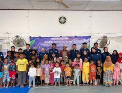 UKM BSPD USK Gelar Trauma Healing untuk Dampingi Anak-Anak Pascabencana di Gampong Dayah Usen