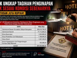 BPK Bongkar Tagihan Penginapan Tak Sesuai Kondisi Sebenarnya Senilai Ratusan Juta Rupiah di Abdya