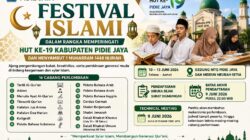 Sambut HUT ke-19 Pidie Jaya dan Tahun Baru Islam, Pemkab Gelar Festival Islami 16 Cabang Lomba