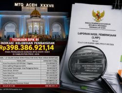 BPK Temukan Dugaan Mark Up Rp398 Juta pada Pengadaan Arena MTQ Aceh di Pidie Jaya
