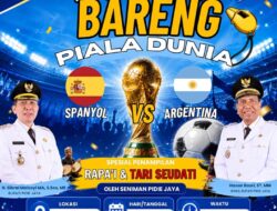Pemkab Pidie Jaya Gelar Nobar Final Piala Dunia, Warga Diajak Dukung Tim Favorit dalam Semangat Kebersamaan
