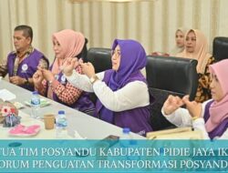 Ketua Tim Posyandu Pidie Jaya Ikuti Forum Transformasi Posyandu Sumatera, Dorong Penguatan Layanan Enam Bidang SPM