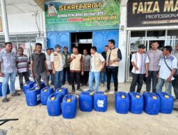 Tani Merdeka Indonesia Salurkan 3.000 Liter Pupuk Cair untuk Kelompok Tani di Pidie Jaya
