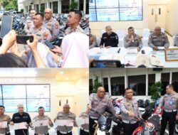 Polresta Barelang Tindak 83 Pengendara Knalpot Brong, Kendaraan Diamankan
