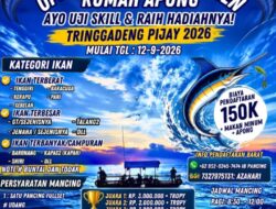 Turnamen Mancing Digelar di Pidie Jaya, Perebutkan Hadiah Jutaan Rupiah