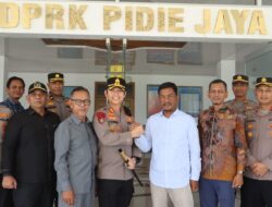 Kapolres Pidie Jaya Jalin Silaturahmi dengan Pimpinan DPRK, Perkuat Sinergitas untuk Menjaga Kondusivitas Daerah
